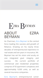 Mobile Screenshot of ezrabeyman.org